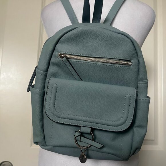 Rosetti Green Blue Mini Shoulder Bag Backpack Travel Bag - Picture 1 of 10